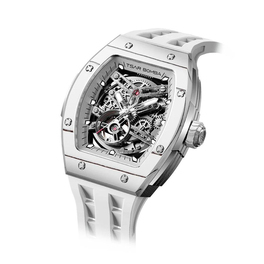 TB8228CF Carbon Fiber Automatic Watch - Elemental Series