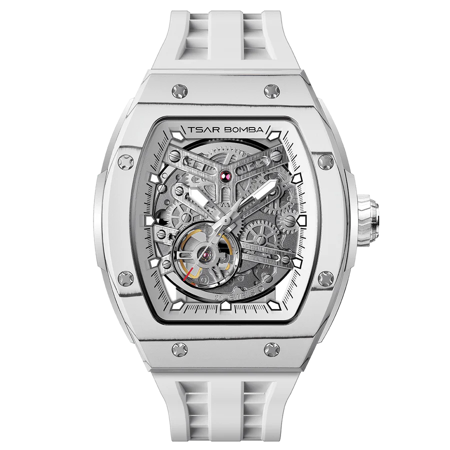 TB8228CF Carbon Fiber Automatic Watch - Elemental Series