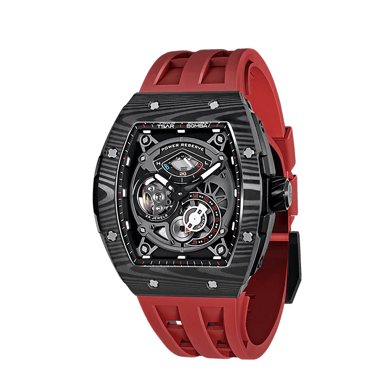 TB8210CF Carbon Fiber Automatic Watch - Elemental Series