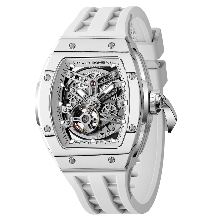 TB8228CF Carbon Fiber Automatic Watch - Elemental Series