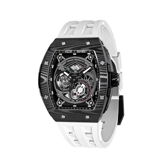 TB8210CF Carbon Fiber Automatic Watch - Elemental Series