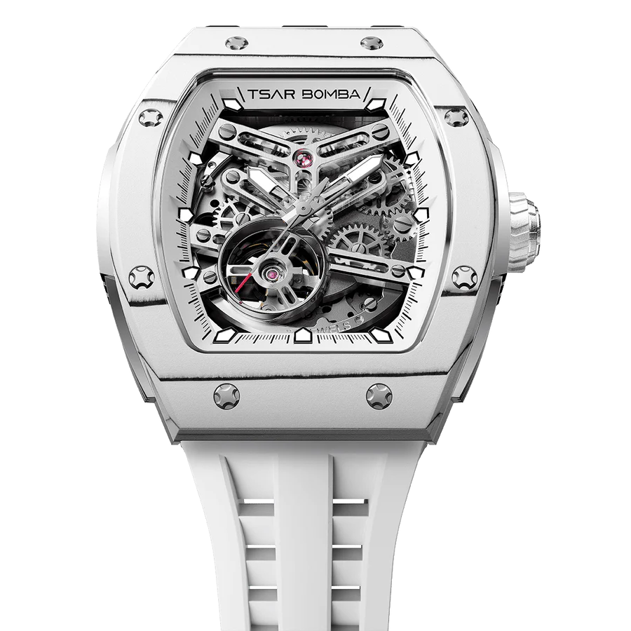 TB8228CF Carbon Fiber Automatic Watch - Elemental Series