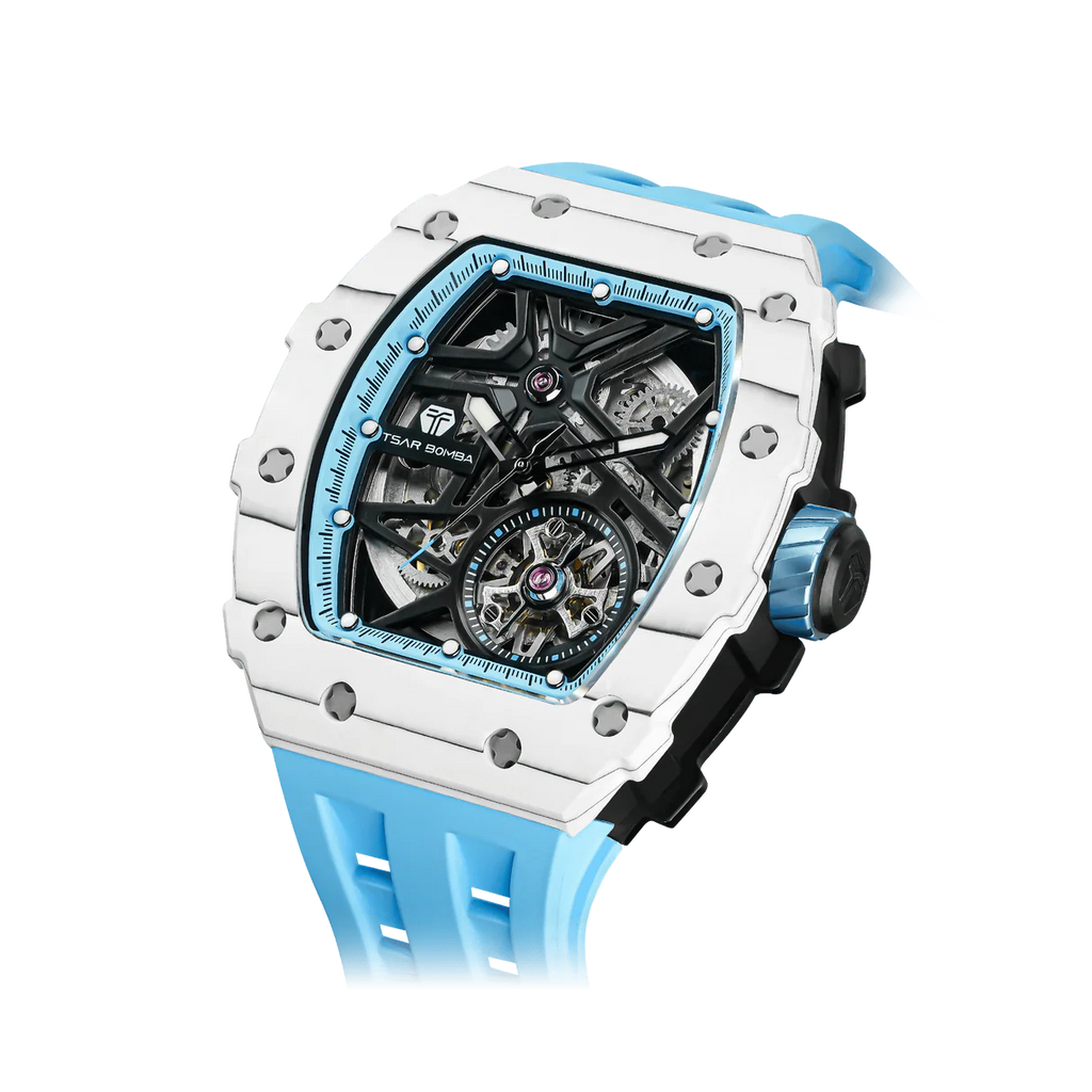 TB8209CF Carbon Fiber Automatic Watch - Elemental Series
