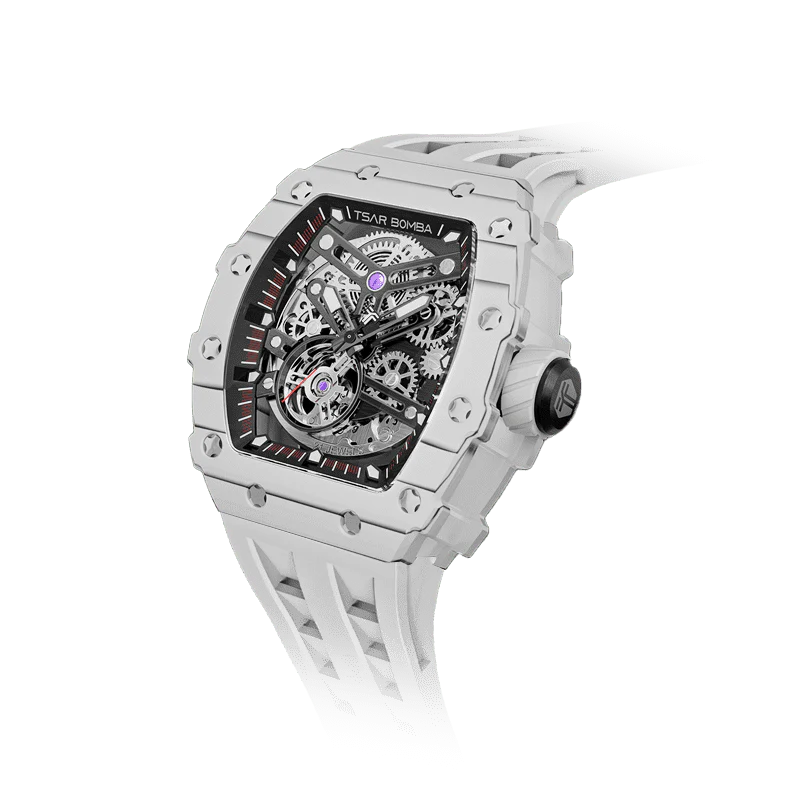 TB8208CF Carbon Fiber Automatic Watch - Elemental Series