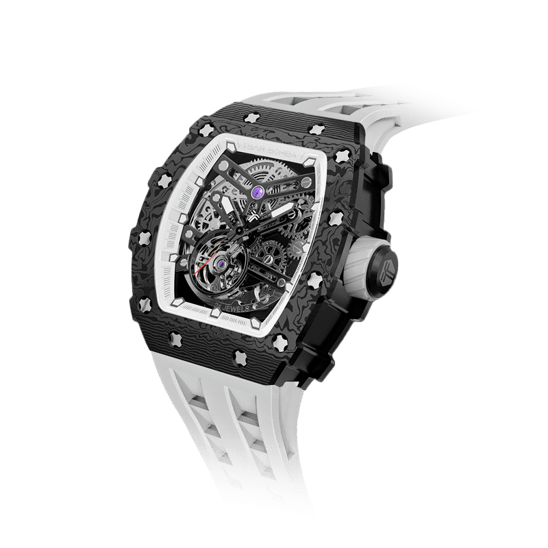 TB8208CF Carbon Fiber Automatic Watch - Elemental Series