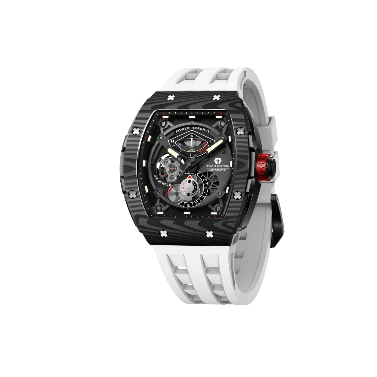 TB8210CF Carbon Fiber Automatic Watch - Elemental Series