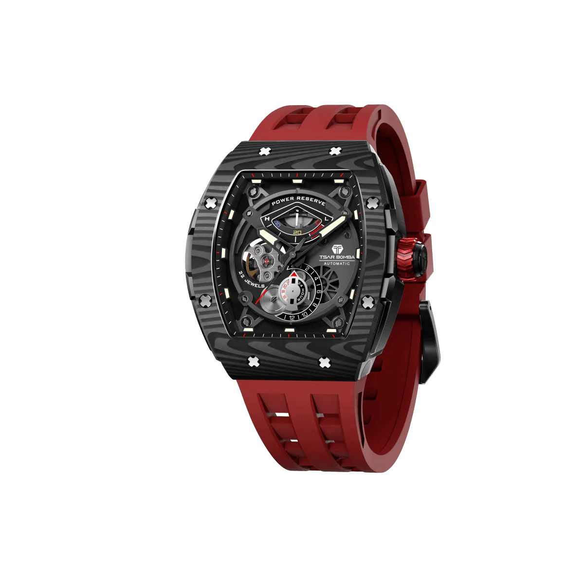 TB8210CF Carbon Fiber Automatic Watch - Elemental Series